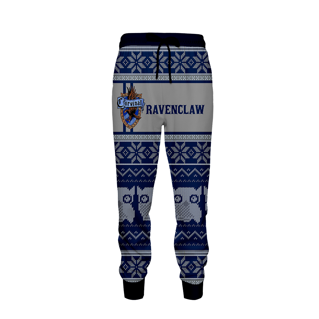 Ravenclaw Harry Potter Ugly Christmas Jogging Pants