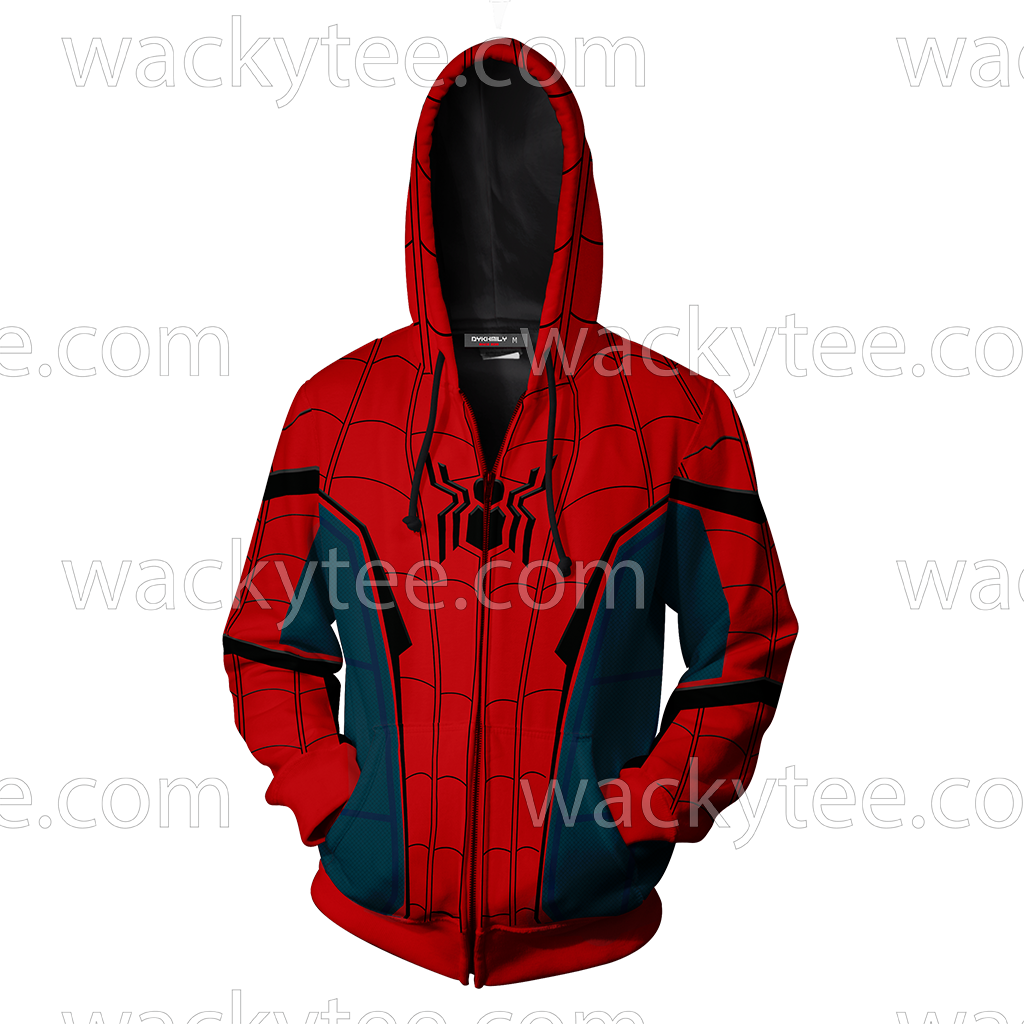 Spider-Man: Far From Home 2019 Cosplay Zip Up Hoodie Jacket