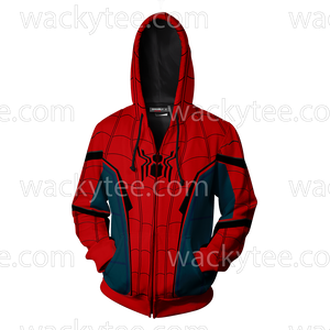 Far From Home 2019 Cosplay Zip Up Hoodie Jacket