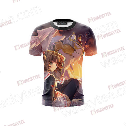 Cardcaptor Sakura Kinomoto Sakura Unisex 3D T-shirt