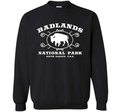 Whereables: Badlands National Park T-Shirt cool shirt Black