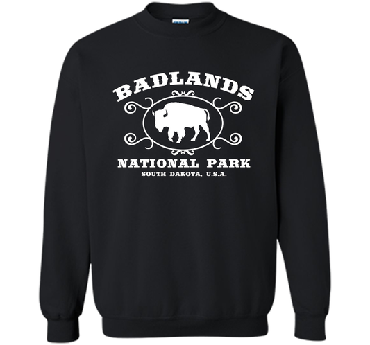 Whereables: Badlands National Park T-Shirt cool shirt Black