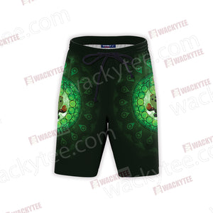 Digimon The Crest Of Purity New 3D Beach Shorts