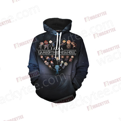 I Am A GameOfThronesAHolic 3D Hoodie