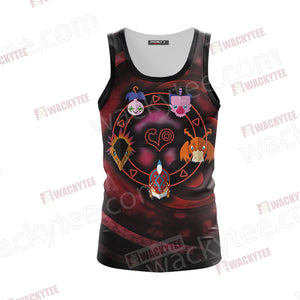 Digimon The Crest Of Love 3D Tank Top