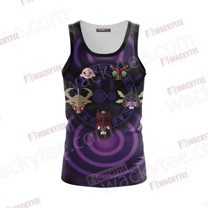 Digimon The Crest Of Knowlegde 3D Tank Top
