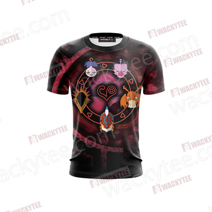 Digimon The Crest Of Love 3D T-shirt