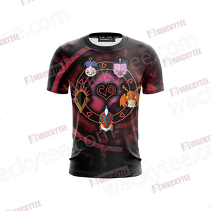 Digimon The Crest Of Love 3D T-shirt