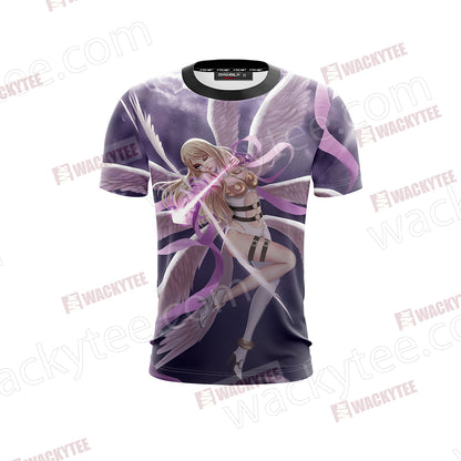 Digimon Angewomon Unisex 3D T-shirt