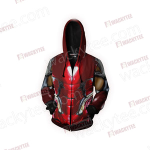 Avengers: Endgame Iron Man Cosplay Zip Up Hoodie Jacket