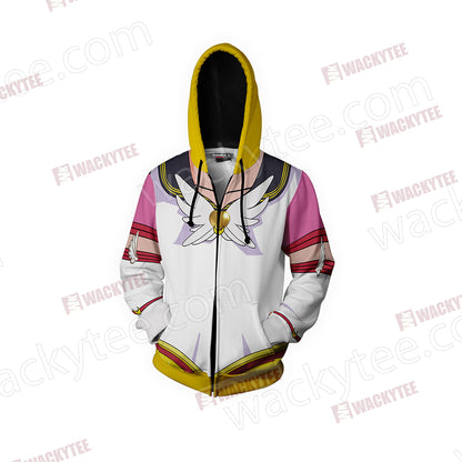 Eternal Sailor Moon Cosplay Zip Up Hoodie Jacket