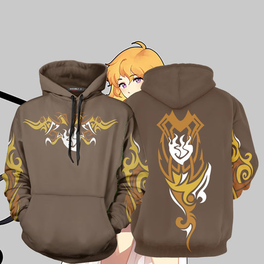RWBY Yang Xiao Long Symbol 3D Hoodie