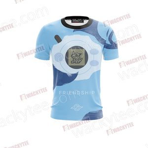 Digimon Gabumon The Crest Of Friendship Unisex 3D T-shirt