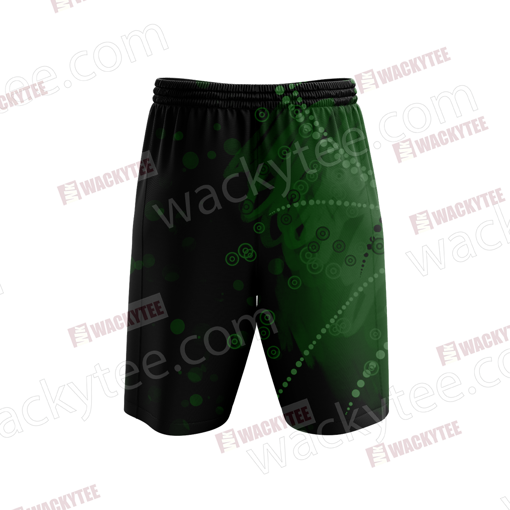 The Seven Deadly Sins - Envy 3D Beach Shorts