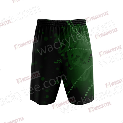The Seven Deadly Sins - Envy 3D Beach Shorts