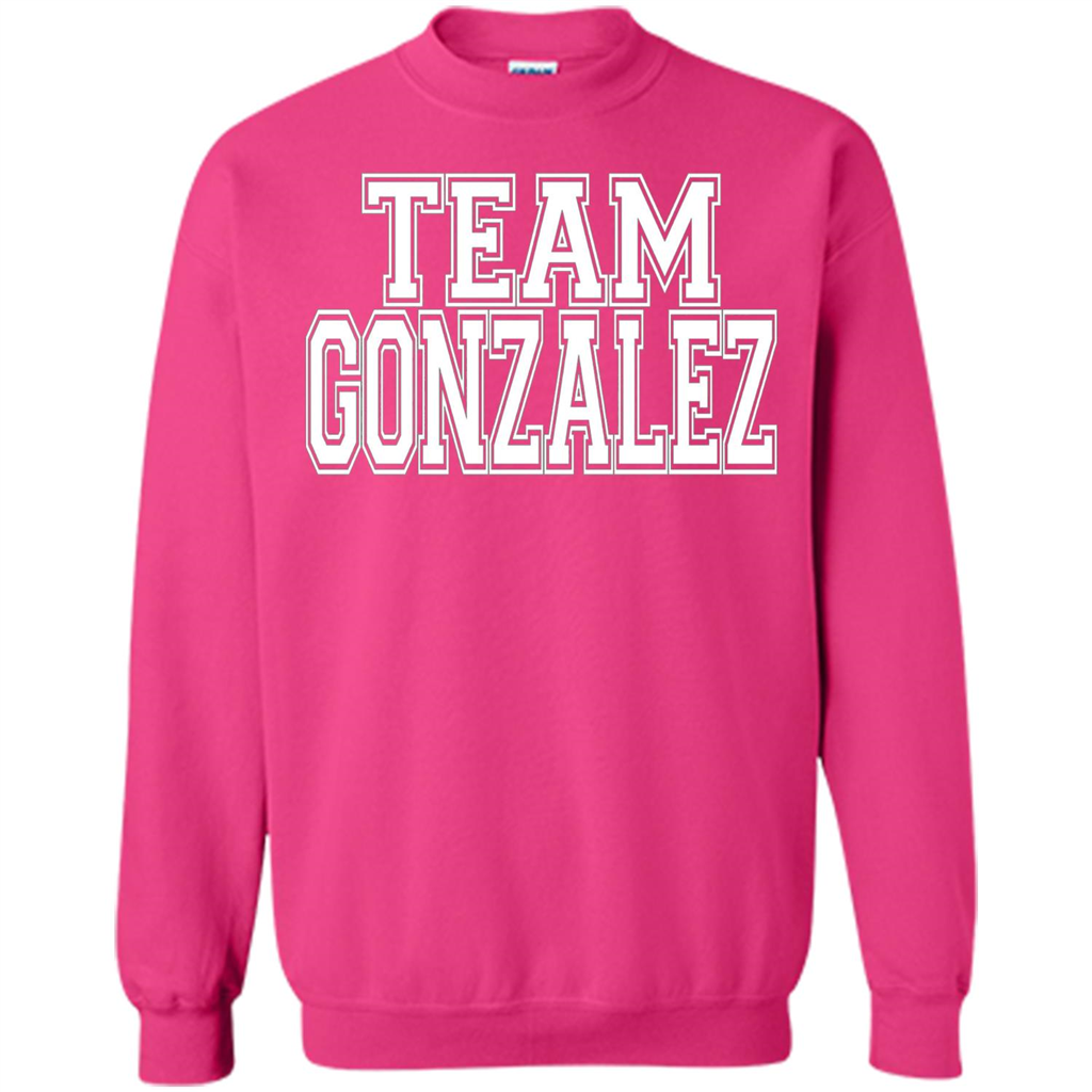 Team Gonzalez T-shirt Heliconia