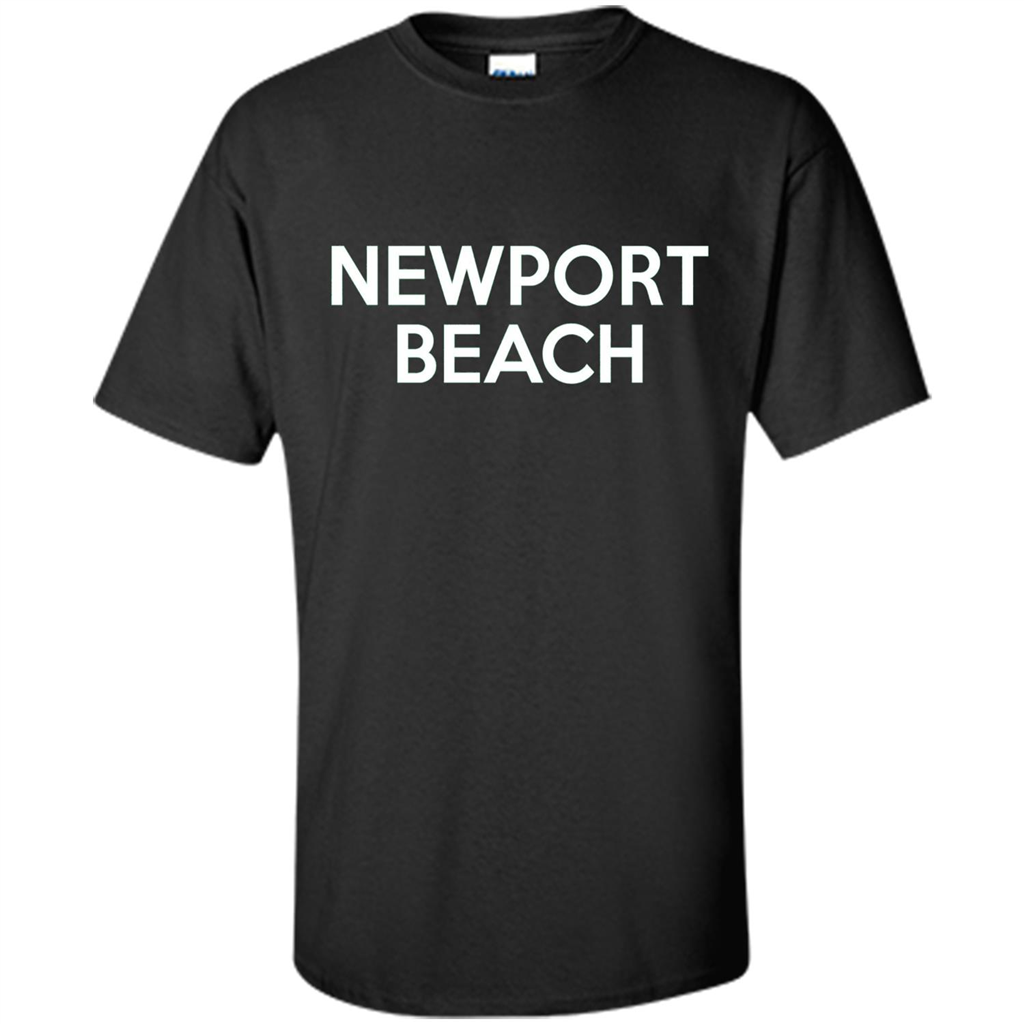 Newport Beach - California T-shirt Black