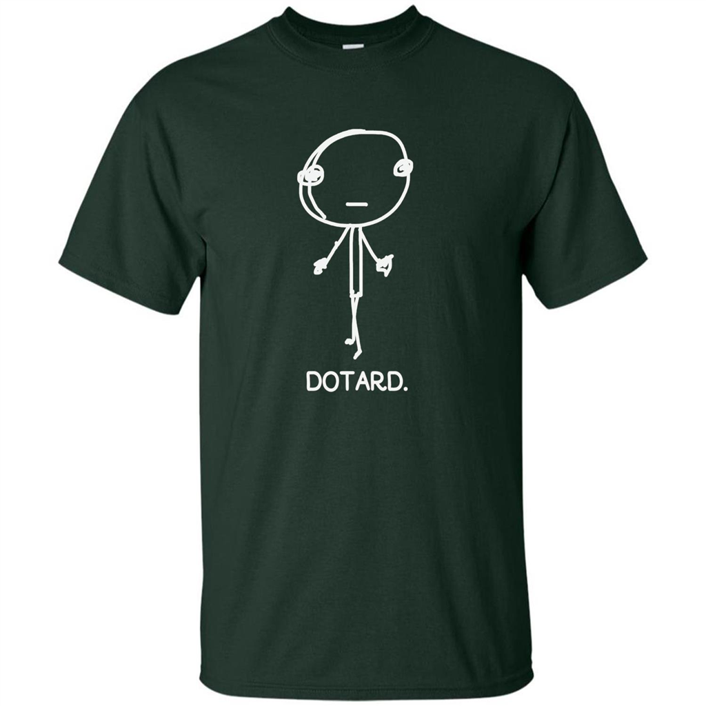 American President T-shirt Funny and Odd Dotard T-Shirt For Dotard Lovers Forest Green