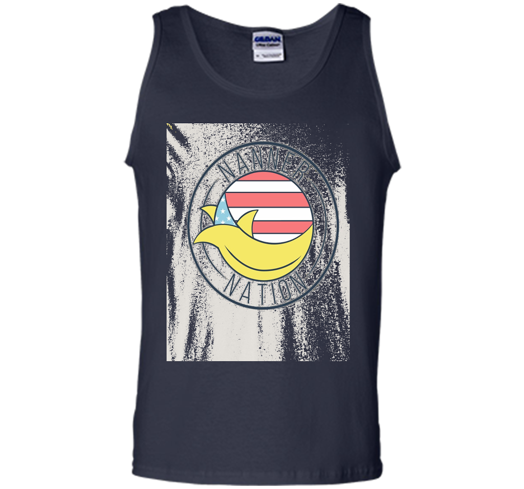 The Official Nanner Nation T-Shirt - Large Emblem shirt Navy