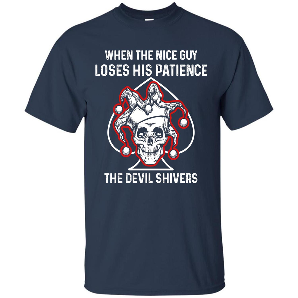 Jocker T-shirt When The Nice Guy Loses His Patience Navy