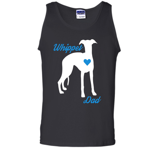 Mens Whippet Dad - Father's Day T-Shirt For Dog Lovers t-shirt Black