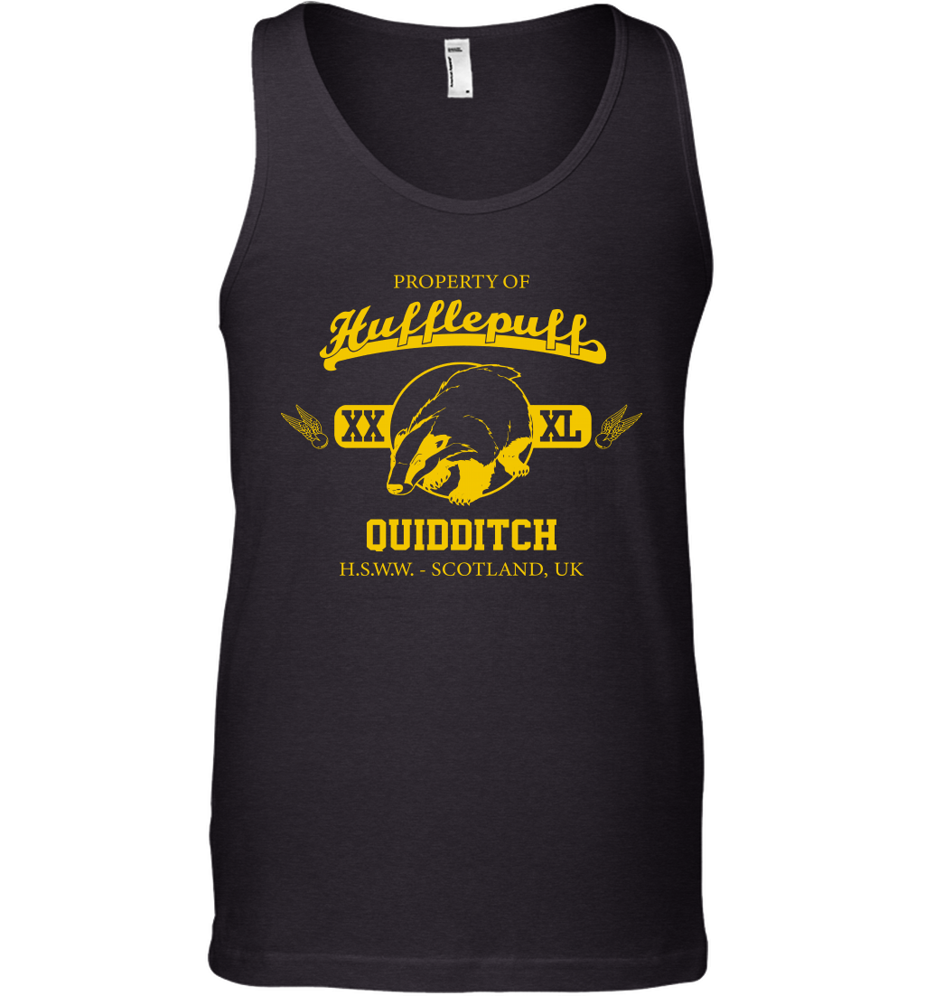 Property Of Hufflepuff Quidditch Harry Potter Tank Top Tank Top Black