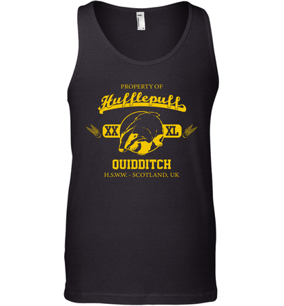 Property Of Hufflepuff Quidditch Harry Potter Tank Top Tank Top Black