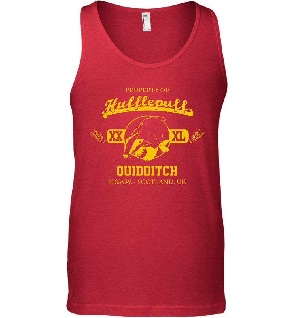 Property Of Hufflepuff Quidditch Harry Potter Tank Top Tank Top Red