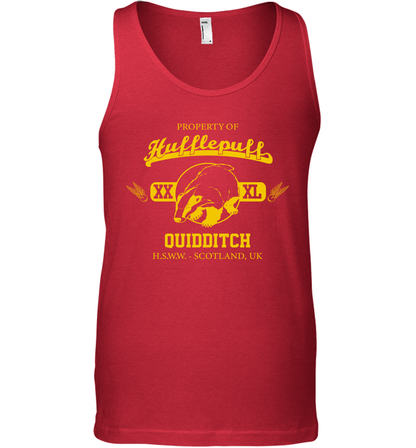 Property Of Hufflepuff Quidditch Harry Potter Tank Top Tank Top Red