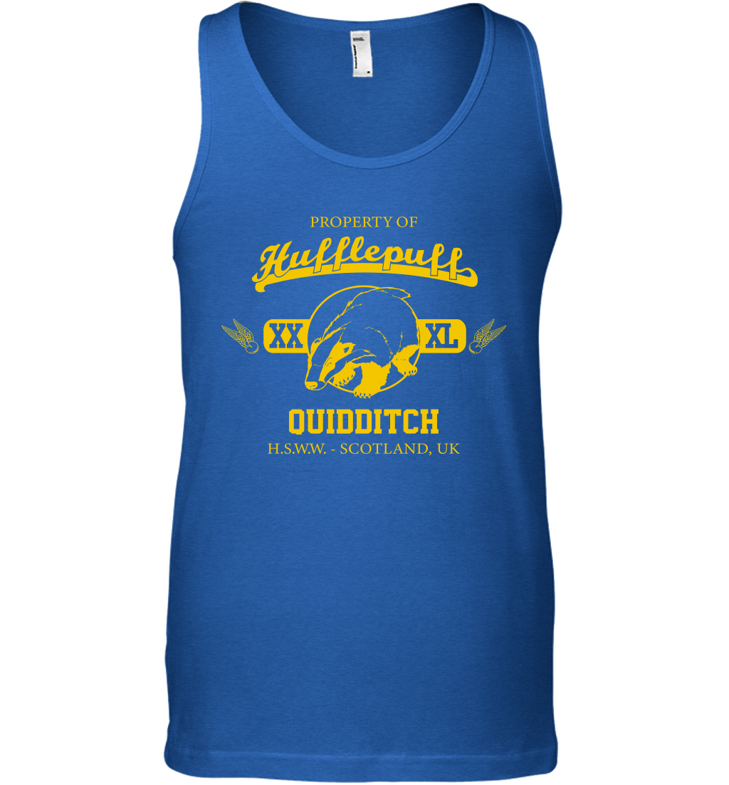 Property Of Hufflepuff Quidditch Harry Potter Tank Top Tank Top Royal