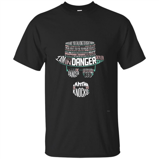I Am The One Who Knocks T-shirt Black