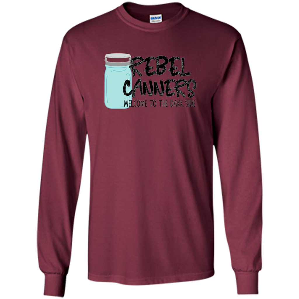 Rebal Canners Welcome To The Dark Side T-shirt Maroon