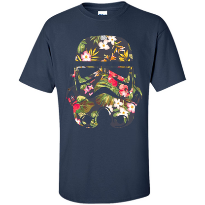 Tropical Stormtrooper Graphic T-Shirt Navy