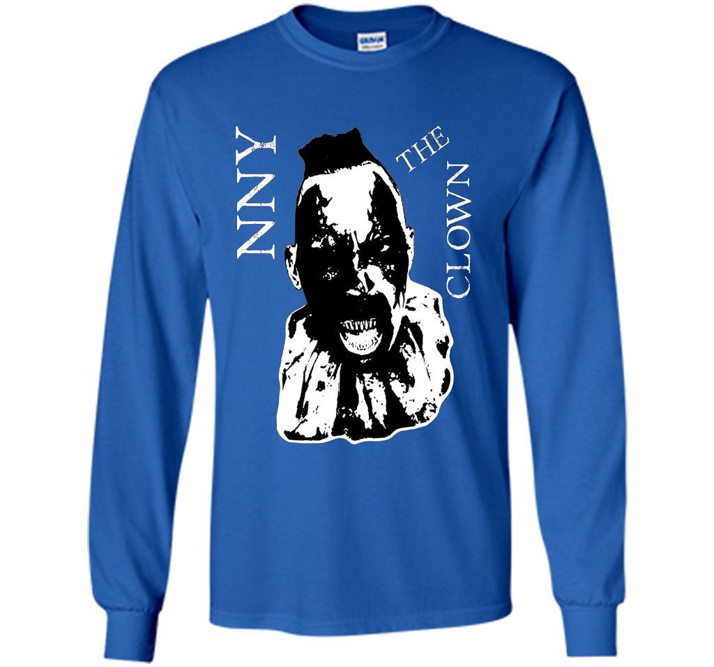 NNY The Clown Scary Halloween T-Shirt shirt Royal
