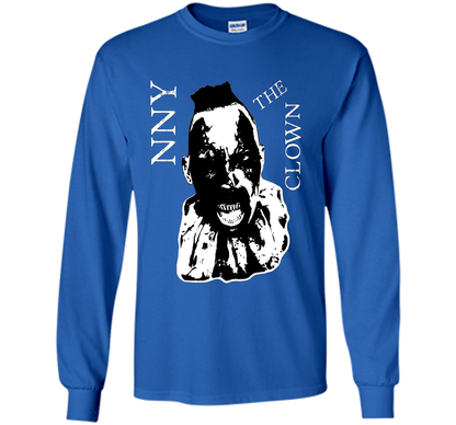 NNY The Clown Scary Halloween T-Shirt shirt Royal