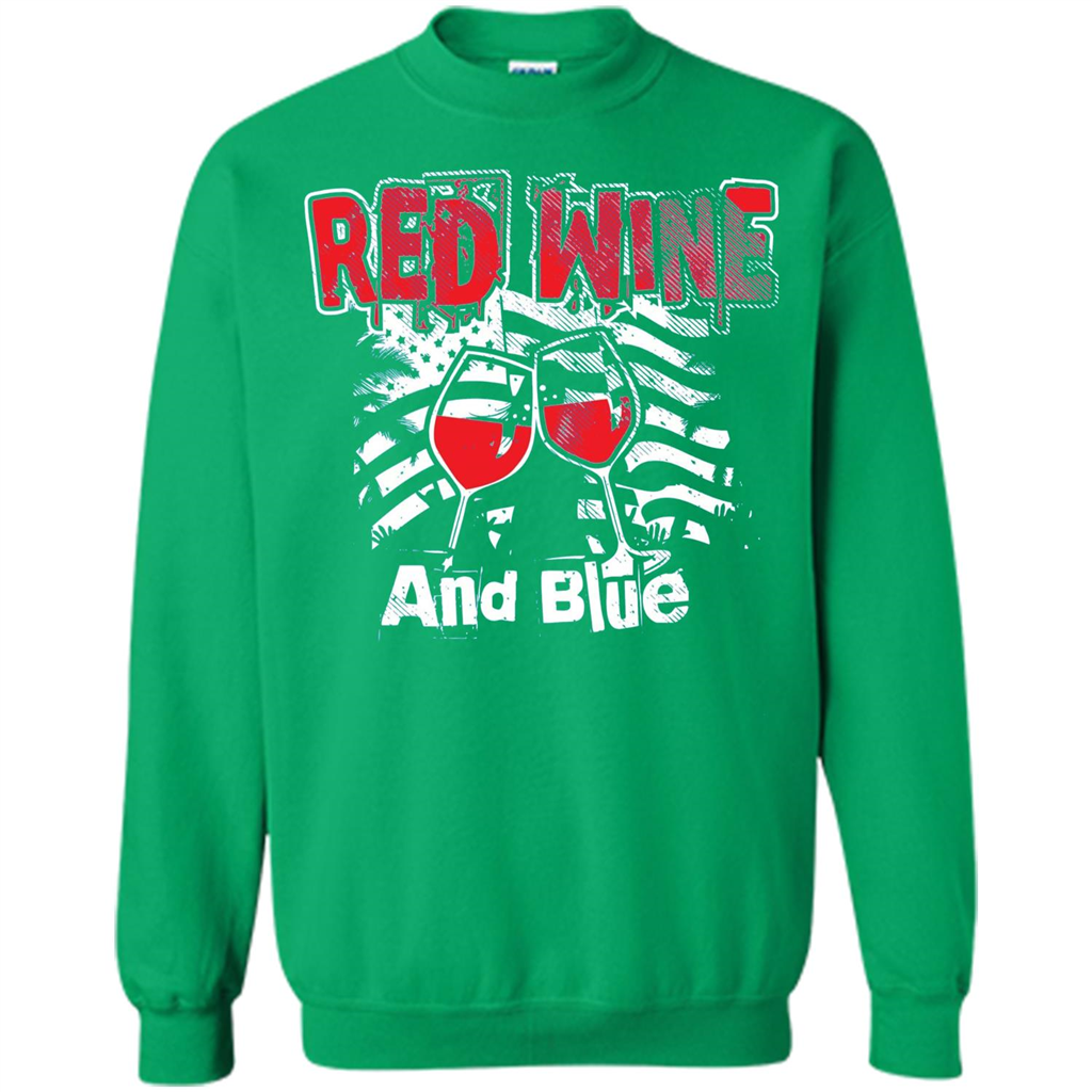 Red Wine And Blue Irish Green