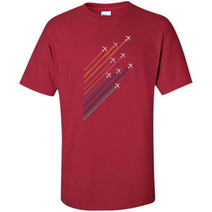 Aerial Acrobat T-shirt Cardinal