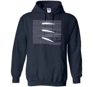 Airplane Wing T-Shirt Aerospace Airfoil Stall Diagram cool shirt