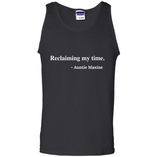 Reclaiming My Time Auntie Maxine Waters T-shirt Black