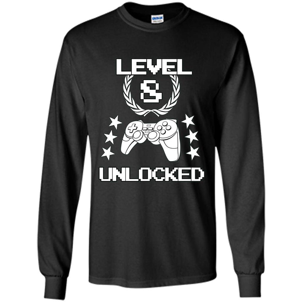 Video Game T-shirt Legendary Gamers 8th Unlocked T-shirt Orange
