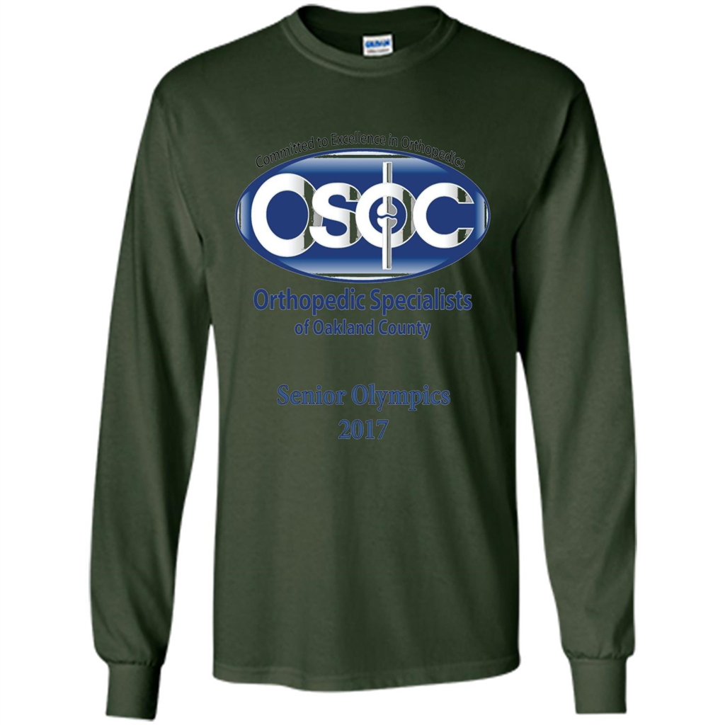 OSOC 9 Senior Olympics 2017 T-shirt Forest Green