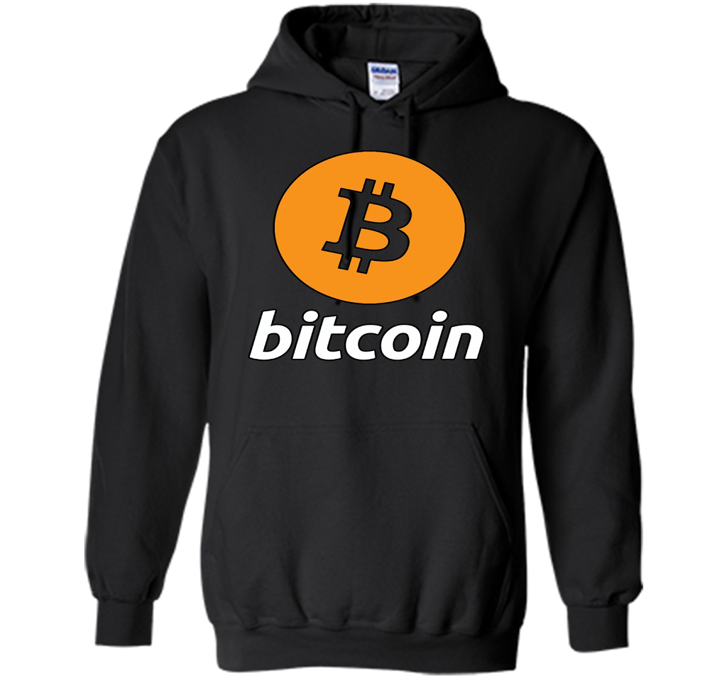 Bitcoin Logo Cryptocurrency BTC T-shirt Black