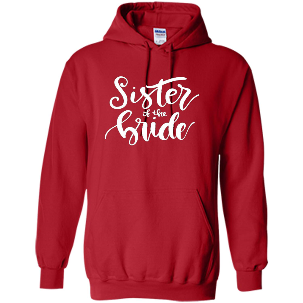 Sister Of The Bride T-shirt Red