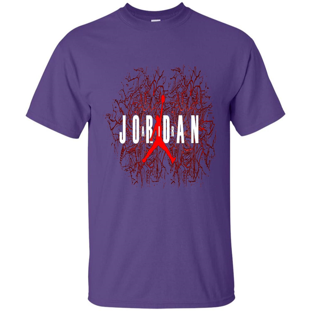 Jordan Air Big Boys' Jordan Pocket T-shirt Purple