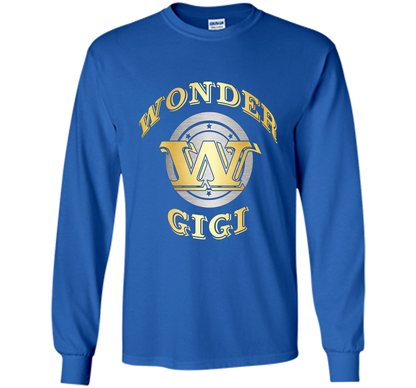 Wonder Gigi T Shirt Gift For Super Grandma On Special Day t-shirt Royal