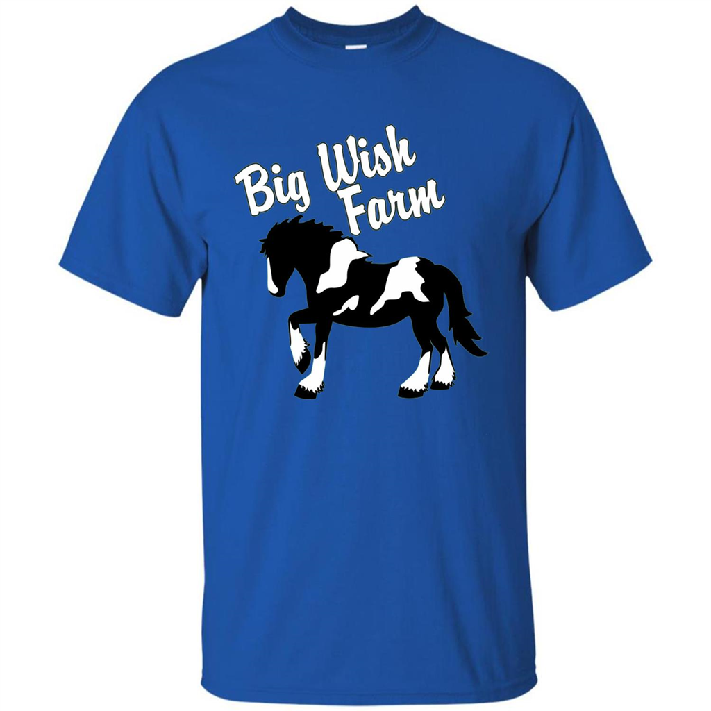 Farmer T-shirt Big Wish Farm T-Shirts Royal