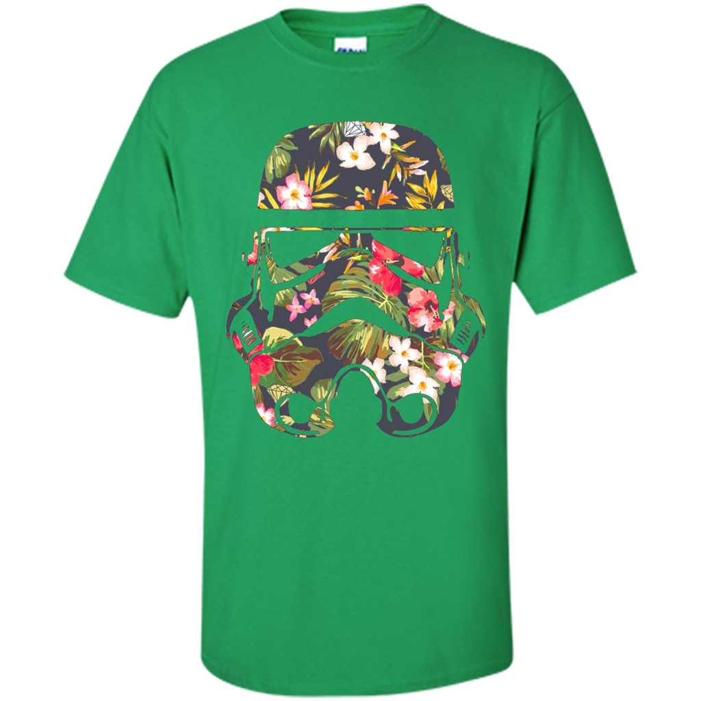Tropical Stormtrooper Graphic T-Shirt Irish Green