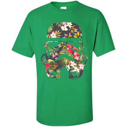 Tropical Stormtrooper Graphic T-Shirt Irish Green