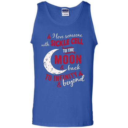 I Love Someone With Sickle Cell To The Moon And Back T-shirt Royal