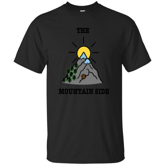 The Mountain Side T-shirt Black